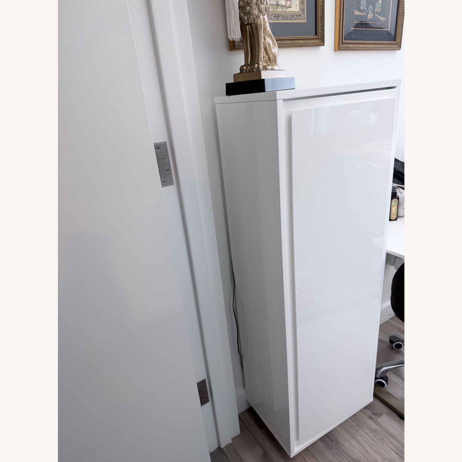 CB2 Gallery White Bath Cabinet - image-2