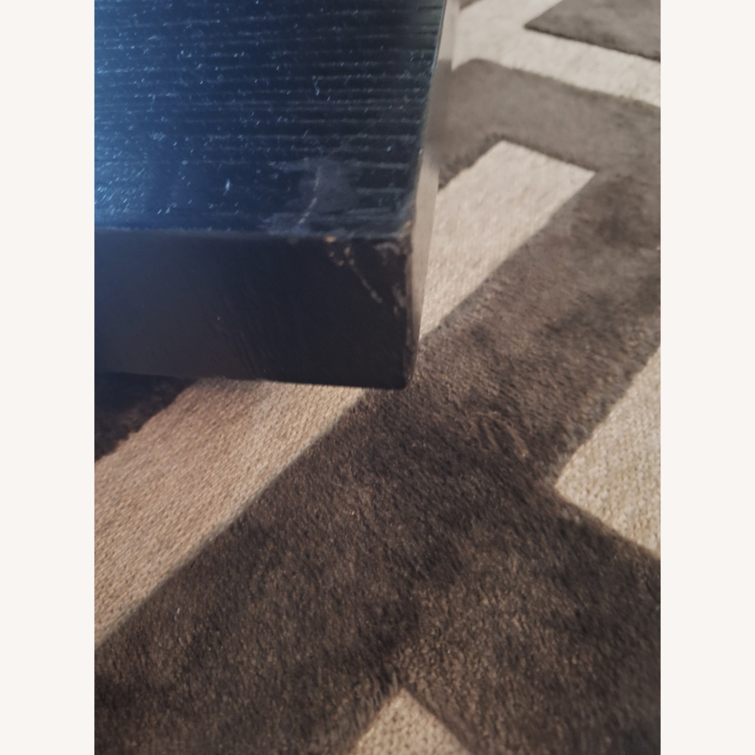 Black Wood Coffee Table - image-6