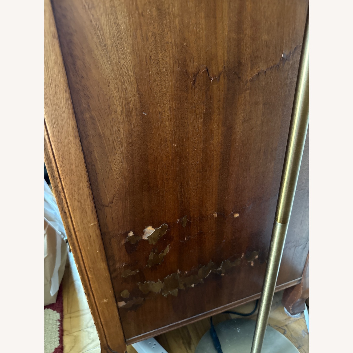 Vintage/Antique Finds Dark Brown Wood Dresser - image-3