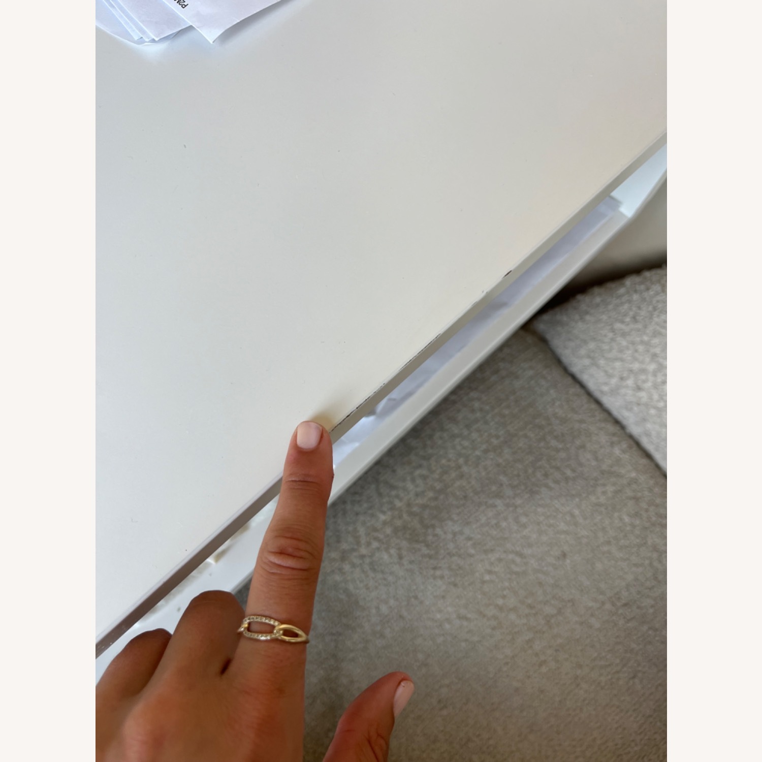 West Elm Ladder Shelf Wall Desk - image-3