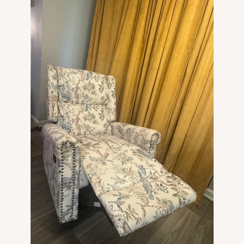 Used Floral & Bird Print Rock/Recliner for sale on AptDeco