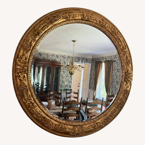 Used Gold Resin Floor Mirror for sale on AptDeco