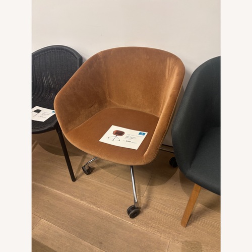 Used Blu Dot Velvet Host Task Chair for sale on AptDeco