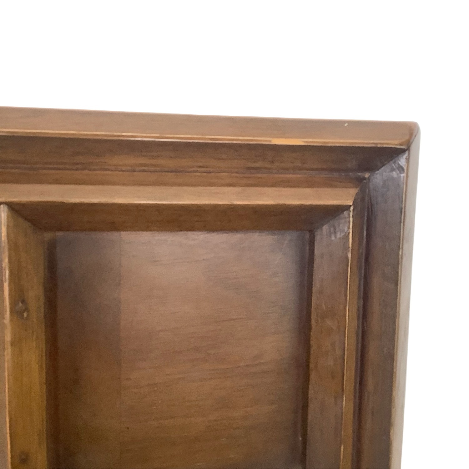 MCM Walnut Geometric Headboard – Full/Queen - image-10