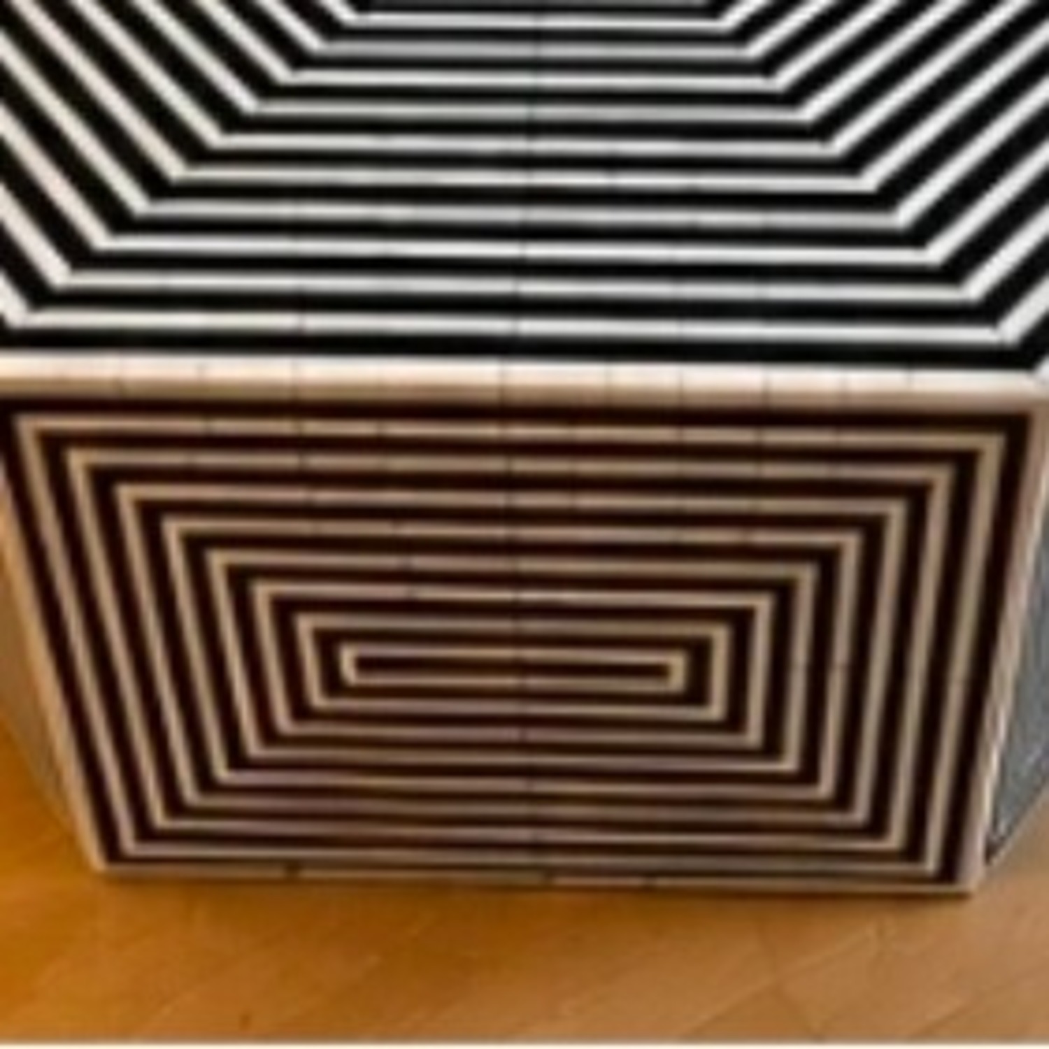 Bone Inlay Hexagon Coffee Table  - image-3