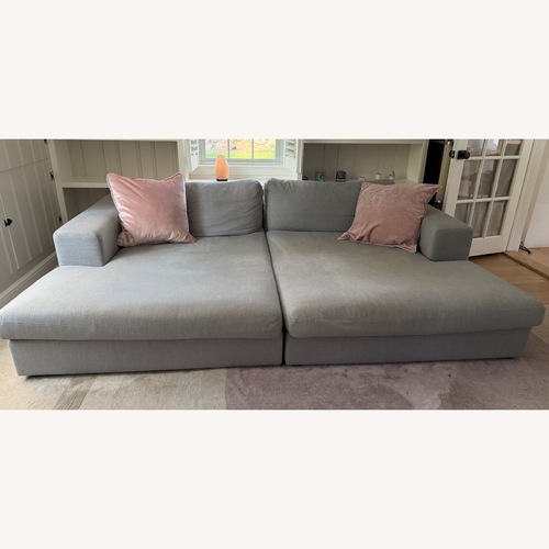 Used Article Beta Right and Left Gray Chaise Modules for sale on AptDeco