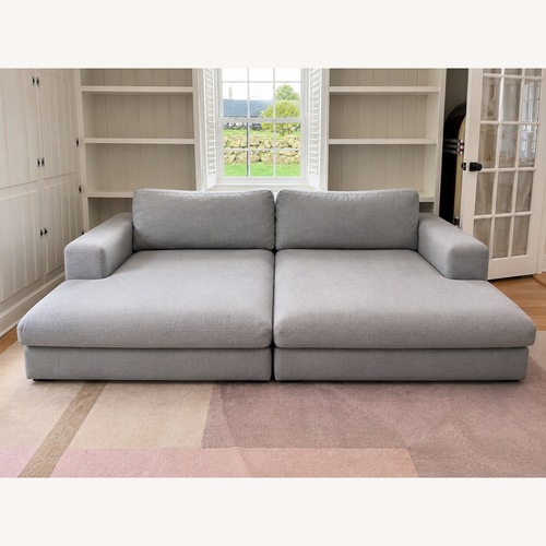 Used Article Beta Right and Left Gray Chaise Modules for sale on AptDeco