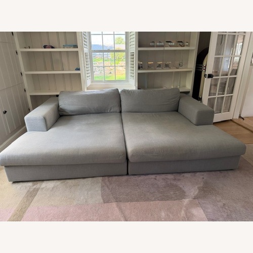 Used Article Beta Right and Left Gray Chaise Modules for sale on AptDeco