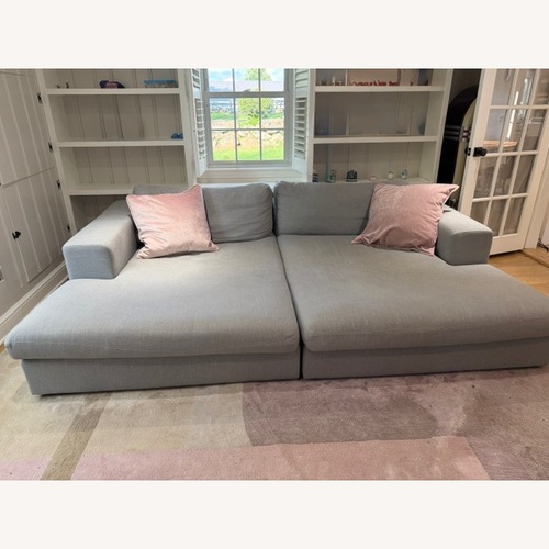 Used Article Beta Right and Left Gray Chaise Modules for sale on AptDeco