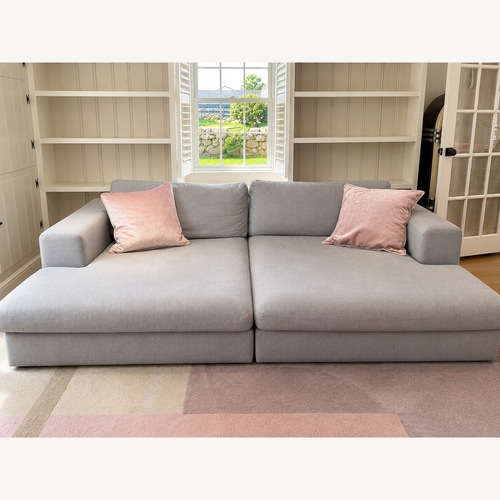 Used Article Beta Right and Left Gray Chaise Modules for sale on AptDeco
