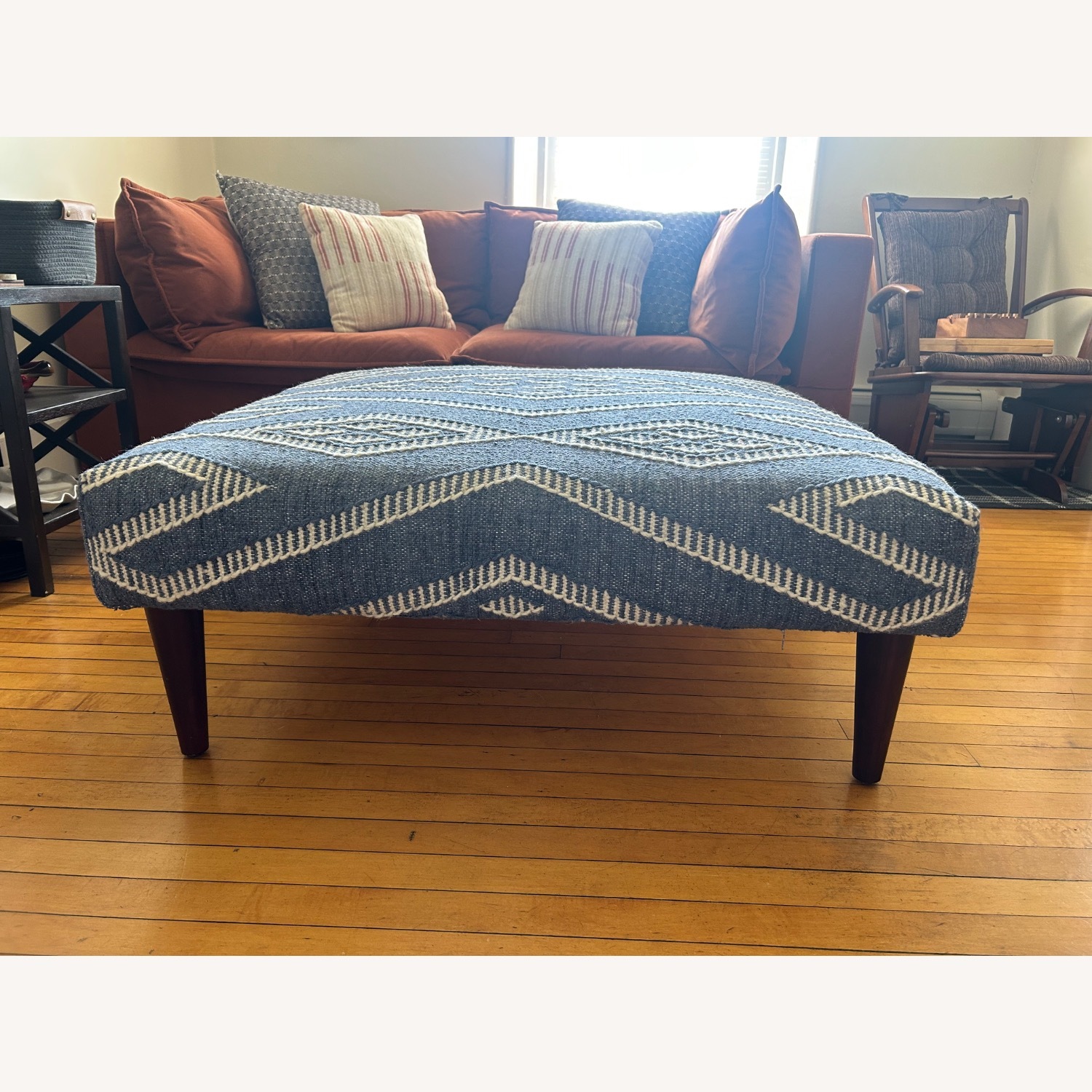 Large Natural Fibers Ottoman - image-3