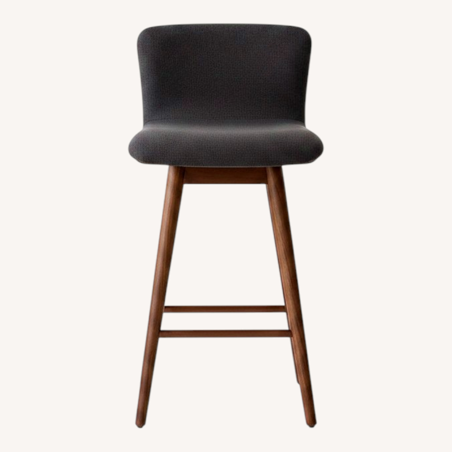Article 2 Fabric and Wood Counter Swivel Stools - image-0