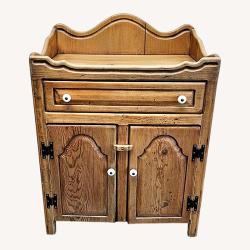 Used Habersham Country Pine Dry Sink / Accent Cabinet for sale on AptDeco