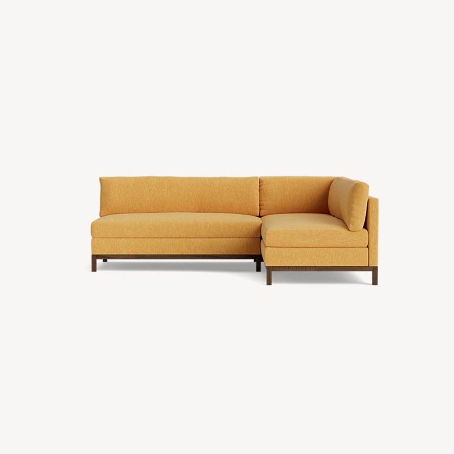 Joybird Yellow Arwen Fabric 2 Piece Sectional - image-6