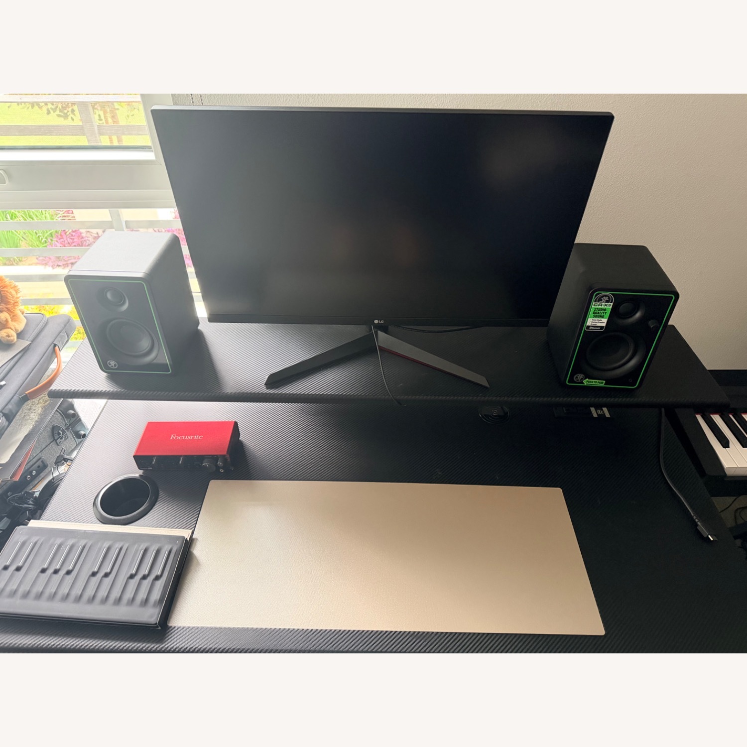 Ashley Furniture Black Metal Desk - image-2