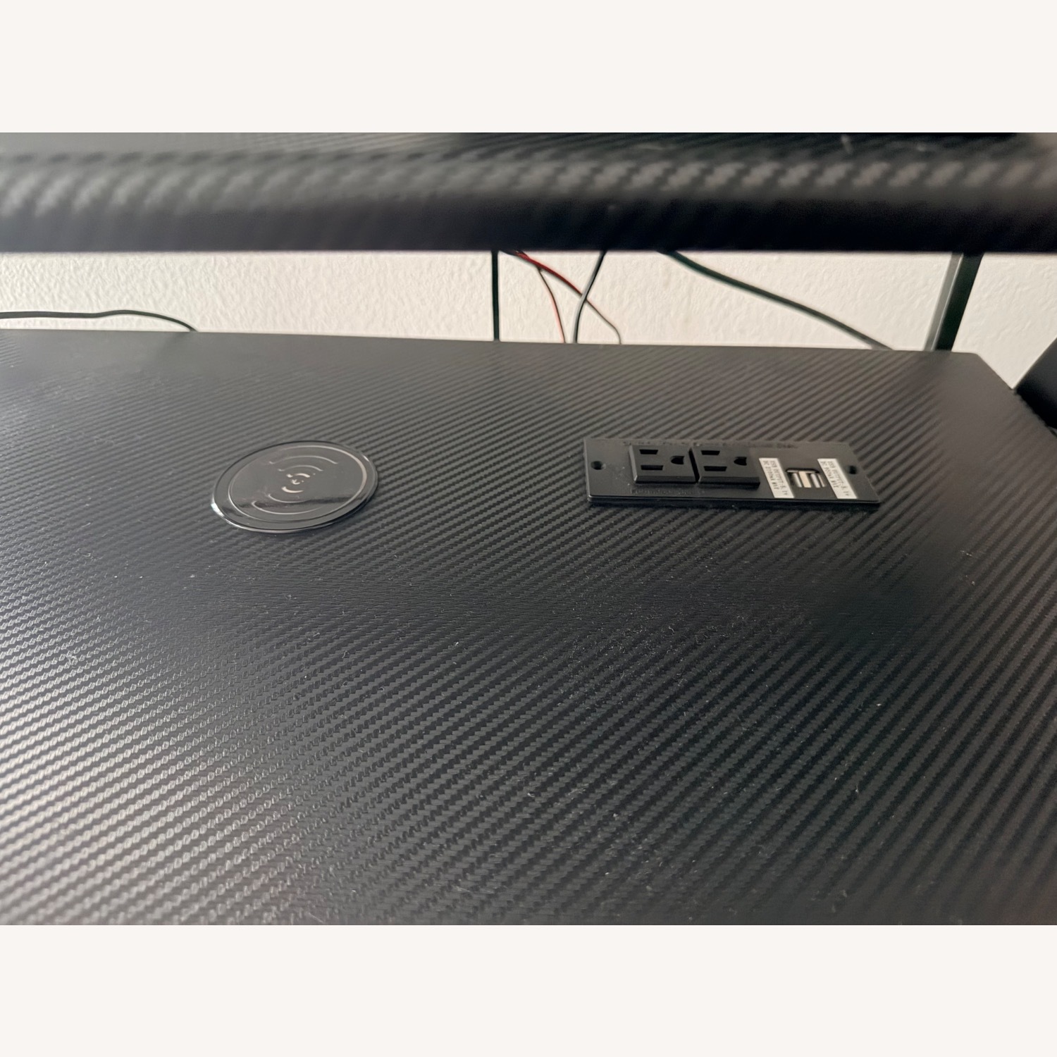 Ashley Furniture Black Metal Desk - image-3