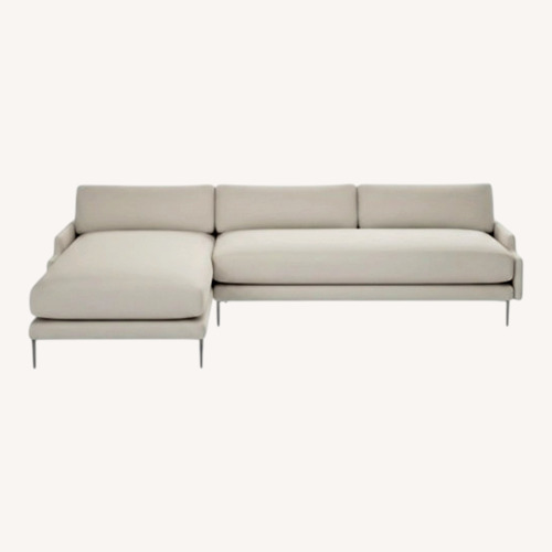 Used CB2 Scalino Left Arm Sectional for sale on AptDeco