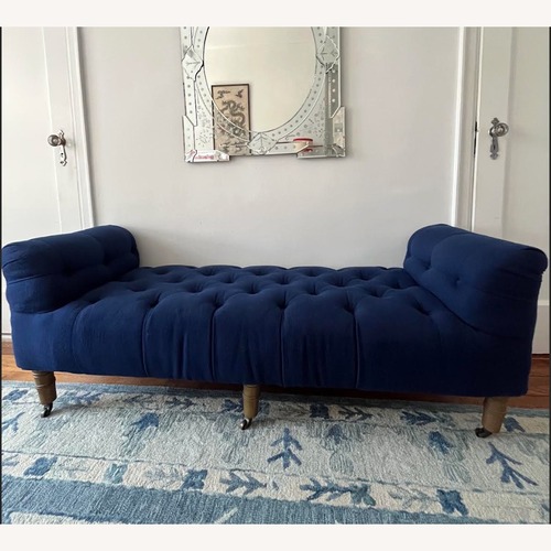 Used Restoration Hardware Camille Upholstered Bench for sale on AptDeco