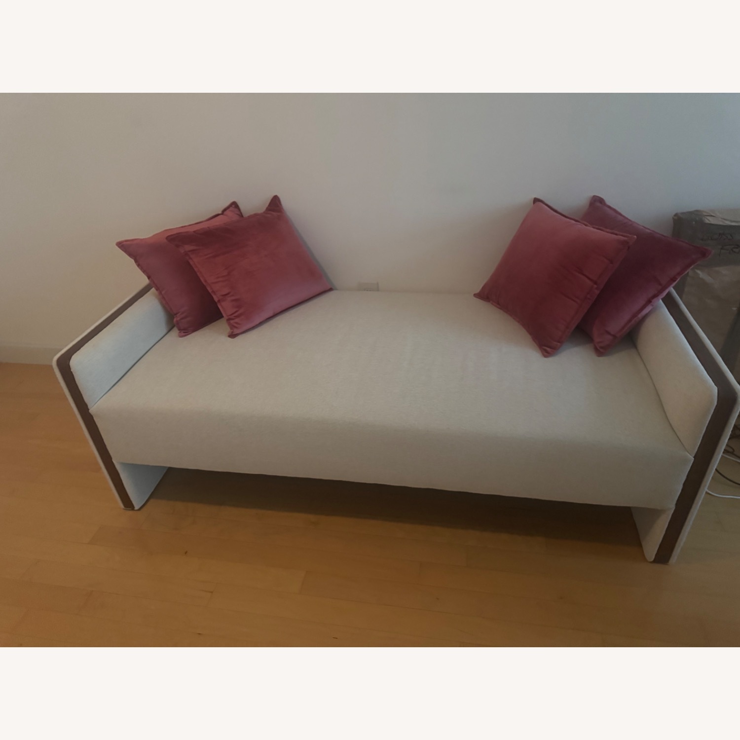 West Elm Ivory Boucle Shelter Daybed - image-1