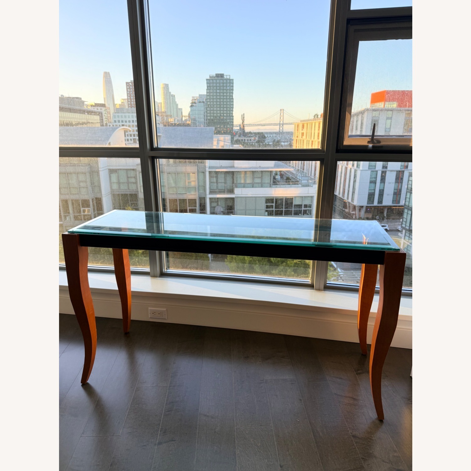 Transparent Glass Side Table - image-4