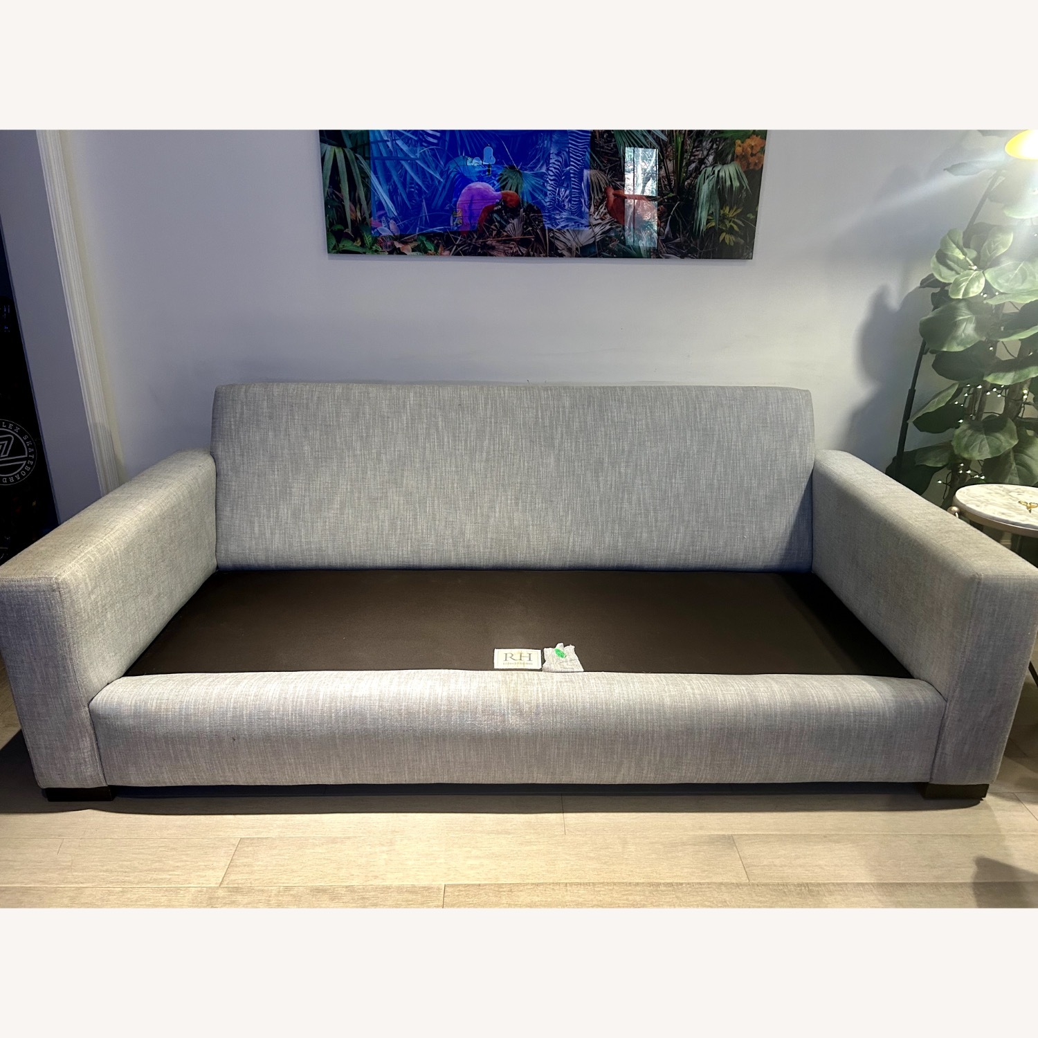 Restoration Hardware Maxwell Sofa & Ottoman - image-3