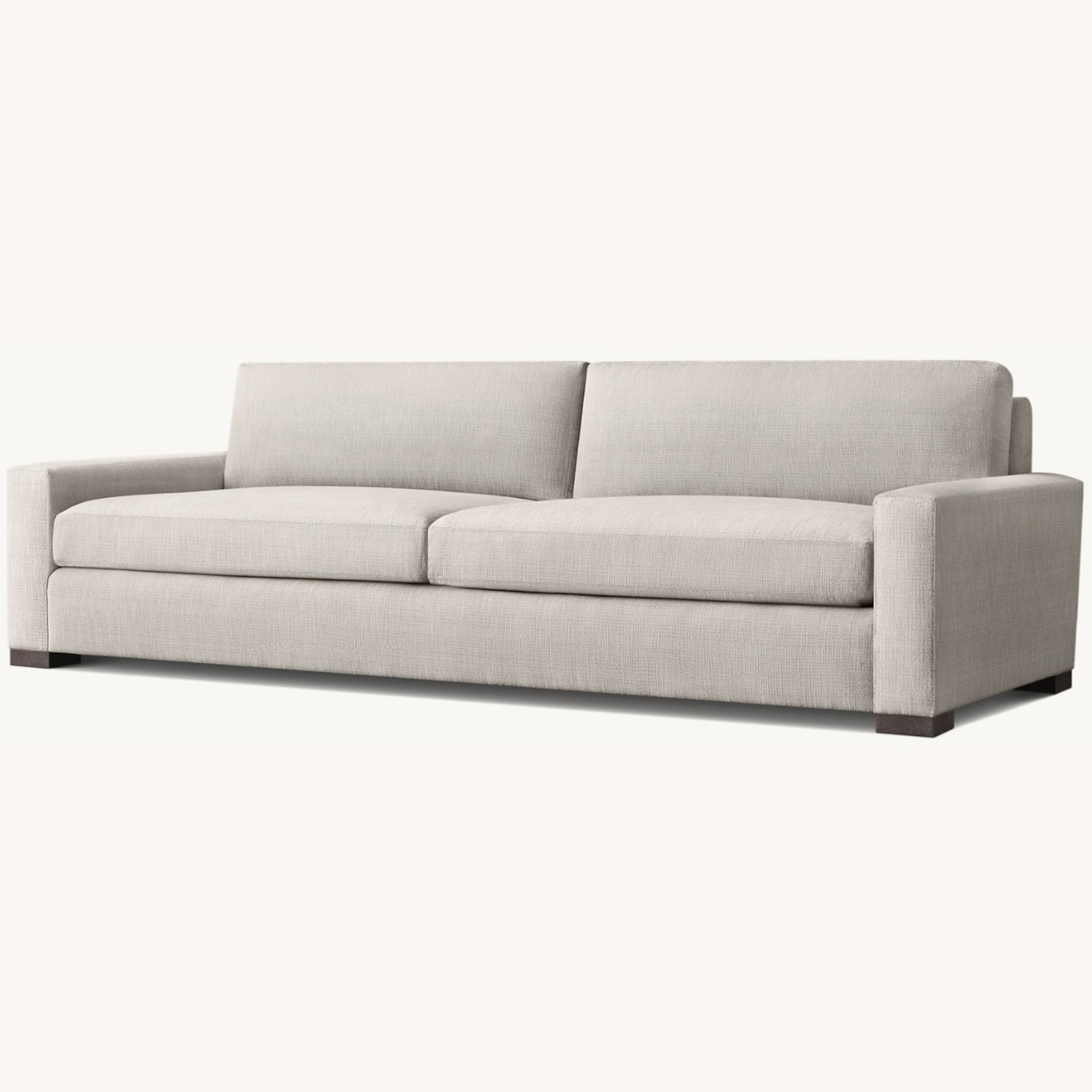Restoration Hardware Maxwell Sofa & Ottoman - image-7