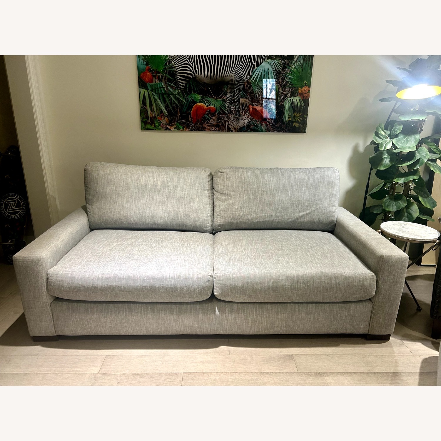 Restoration Hardware Maxwell Sofa & Ottoman - image-4