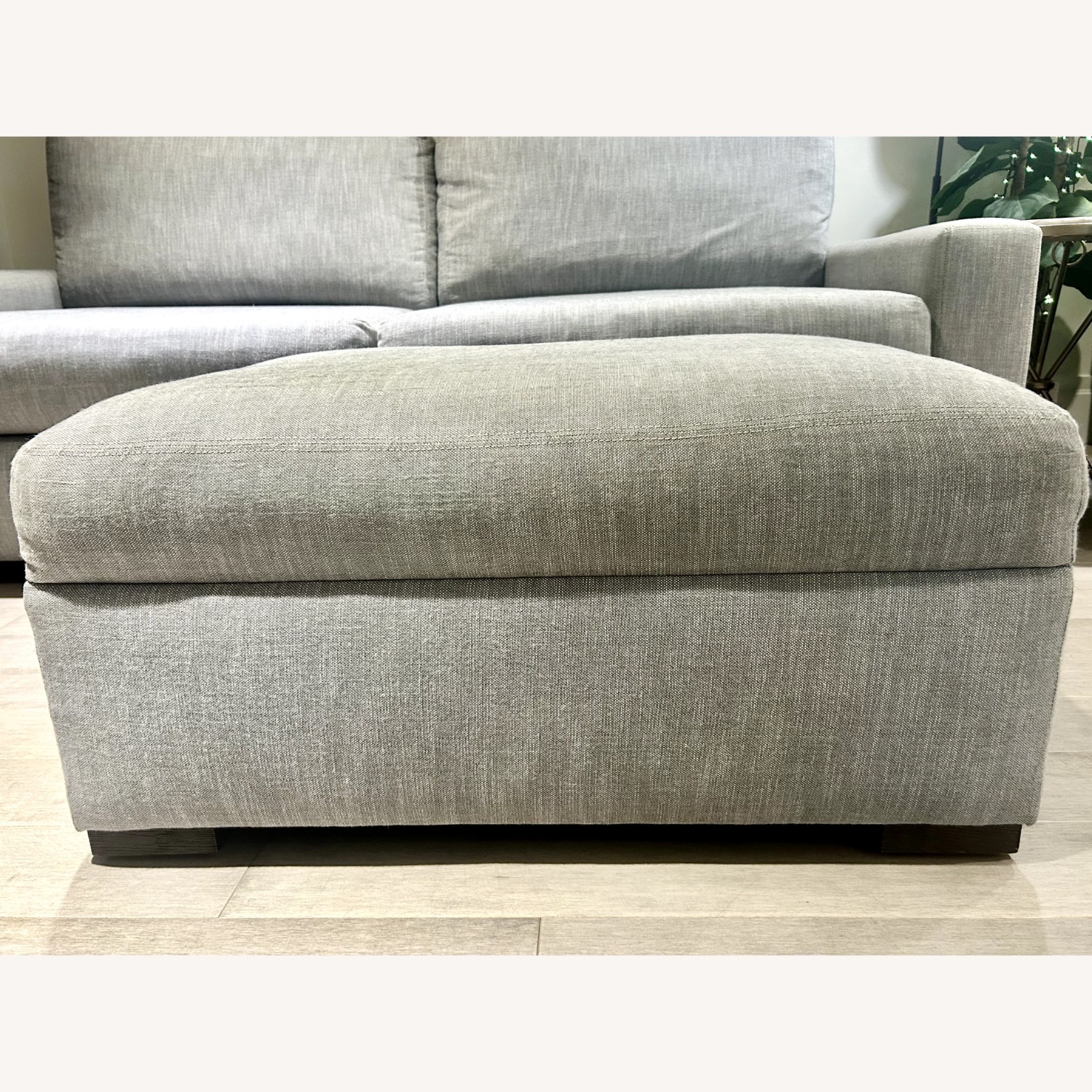 Restoration Hardware Maxwell Sofa & Ottoman - image-5