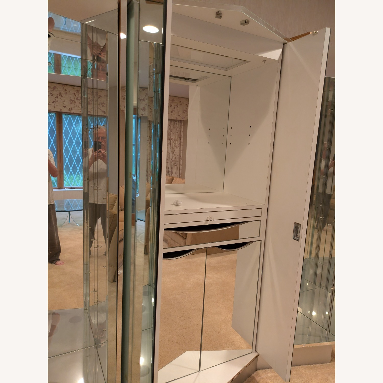 Mirrored Wall Unit - image-2