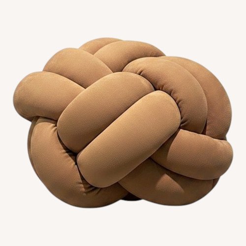 Used Knots Studio Truffle Knot Ottoman for sale on AptDeco
