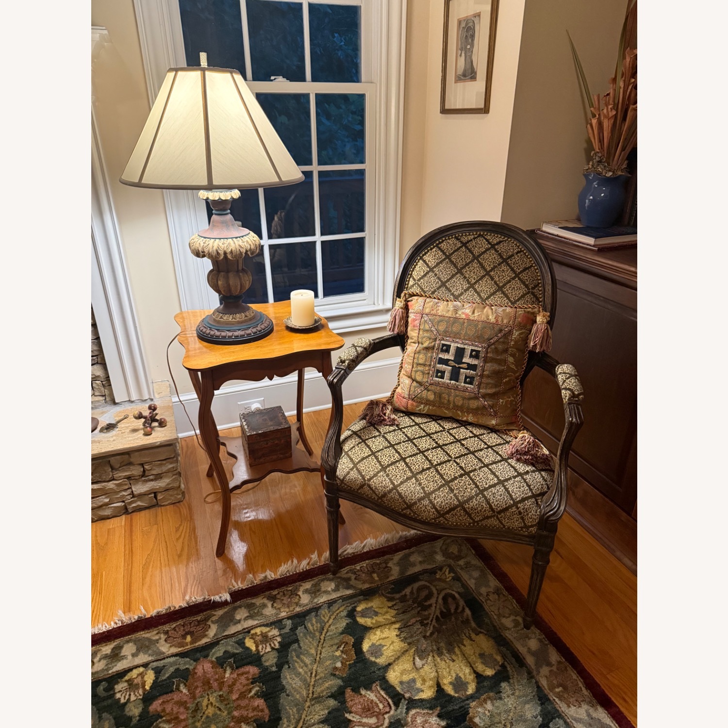 Vintage Animal Print Chair - image-3