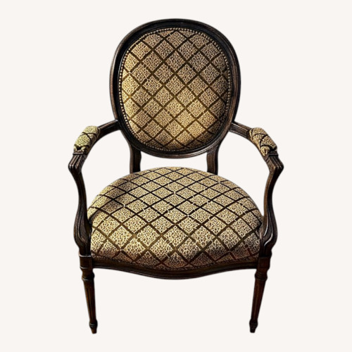 Used Vintage Animal Print Chair for sale on AptDeco