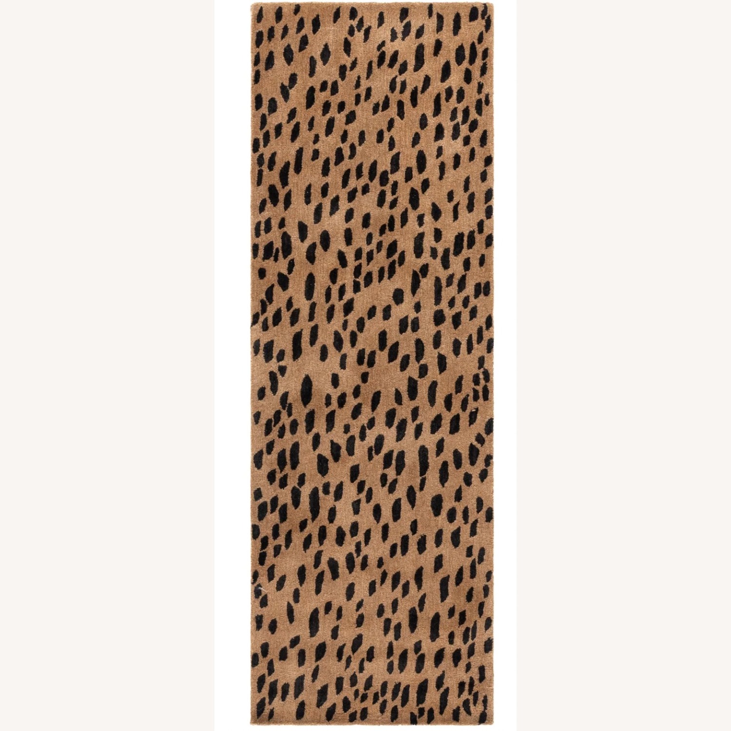 Safavieh Wool Leopard Runner Rug 12' x 2.6' - image-1