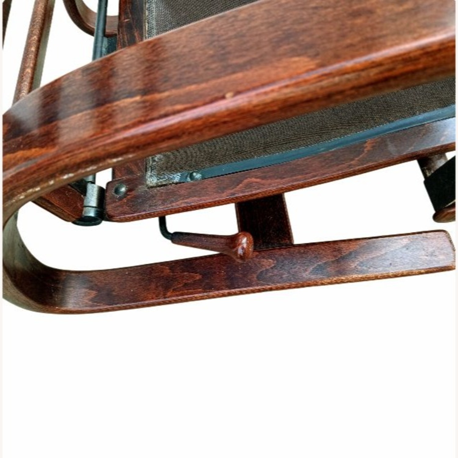 Vintage/Antique Finds Dark Brown Leather Recliner - image-7
