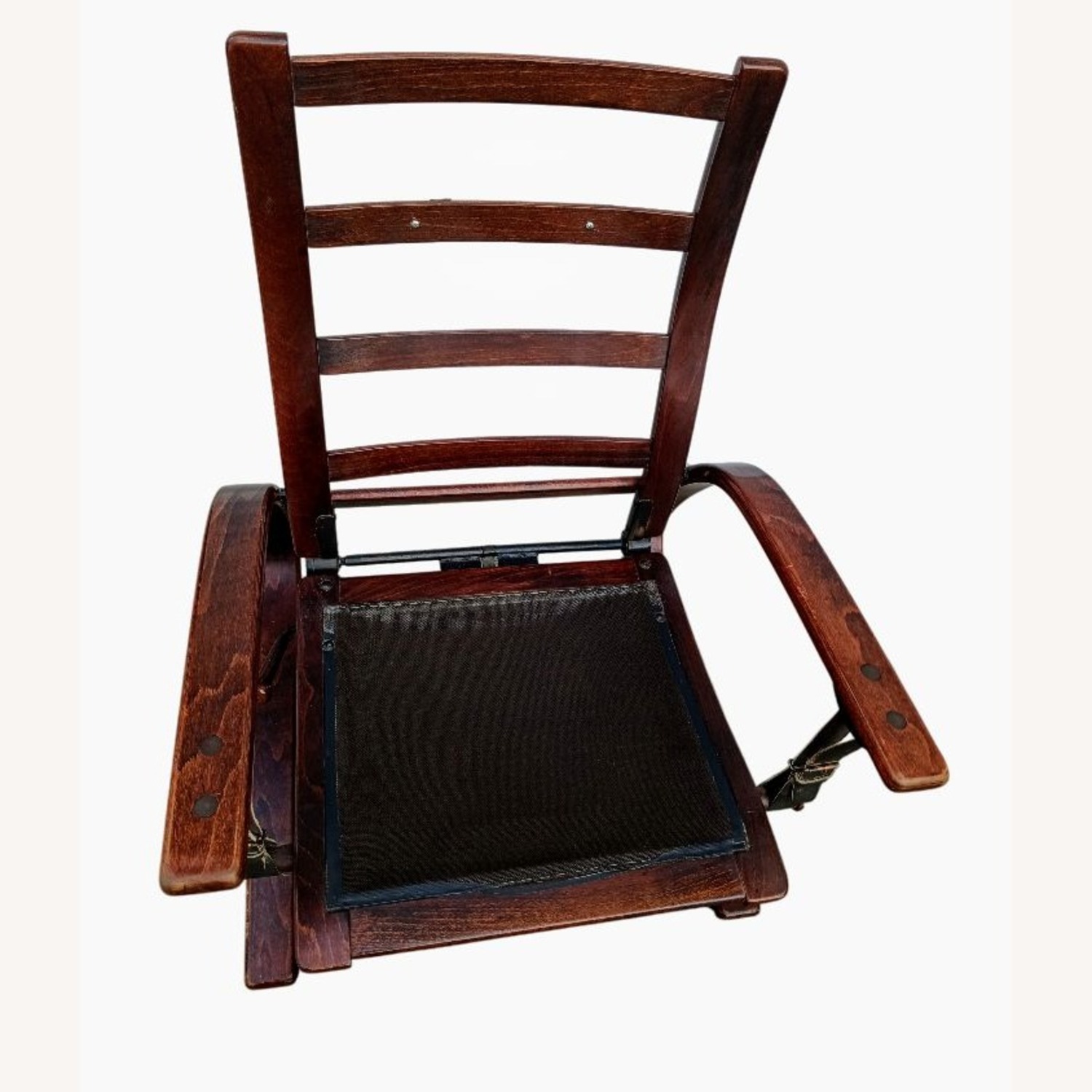 Vintage/Antique Finds Dark Brown Leather Recliner - image-8