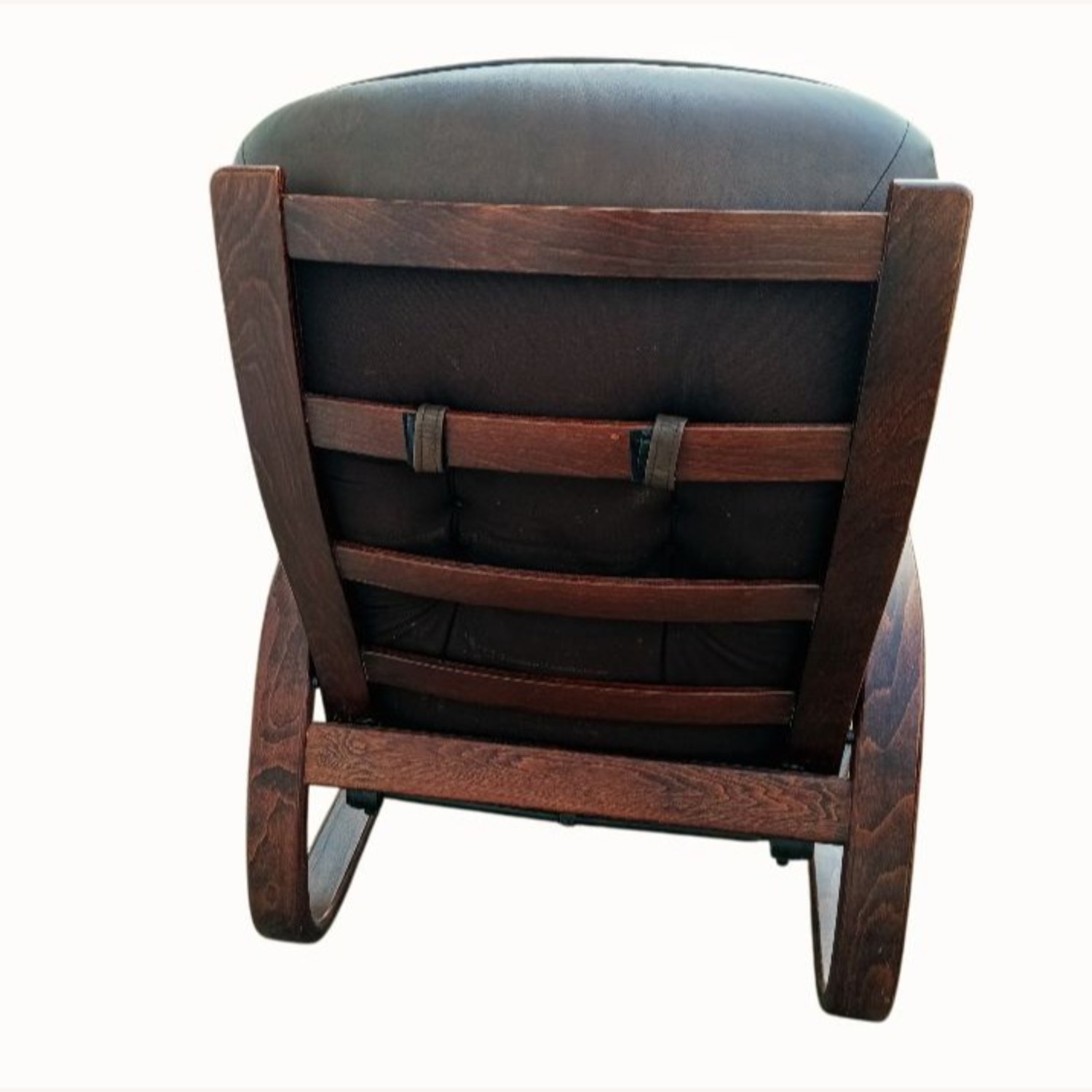 Vintage/Antique Finds Dark Brown Leather Recliner - image-13