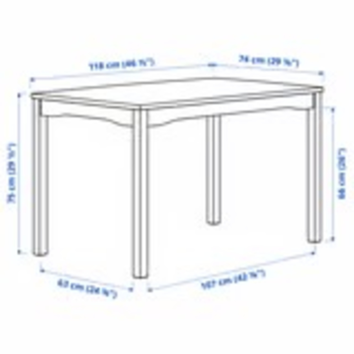 IKEA Natural Wood Dining Table - image-3