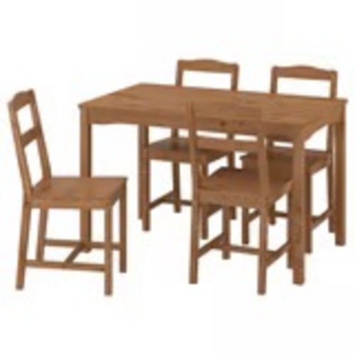 Used IKEA Natural Wood Dining Table for sale on AptDeco