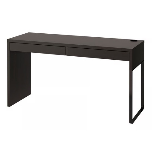 Used IKEA Dark Brown Wood Desk for sale on AptDeco