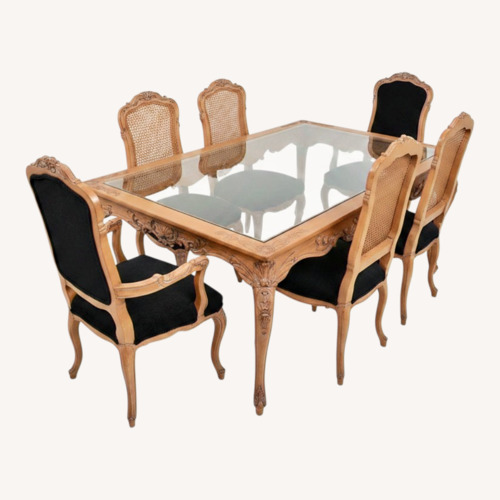 Used Dining Table & 6 Chairs  for sale on AptDeco