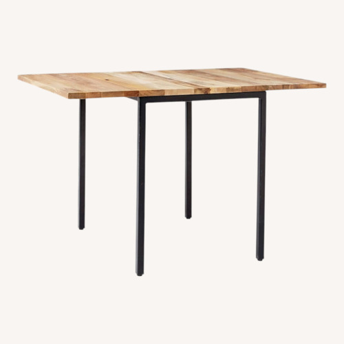 Used West Elm Box Frame Drop Leaf Extendable Table (24"–48") for sale on AptDeco