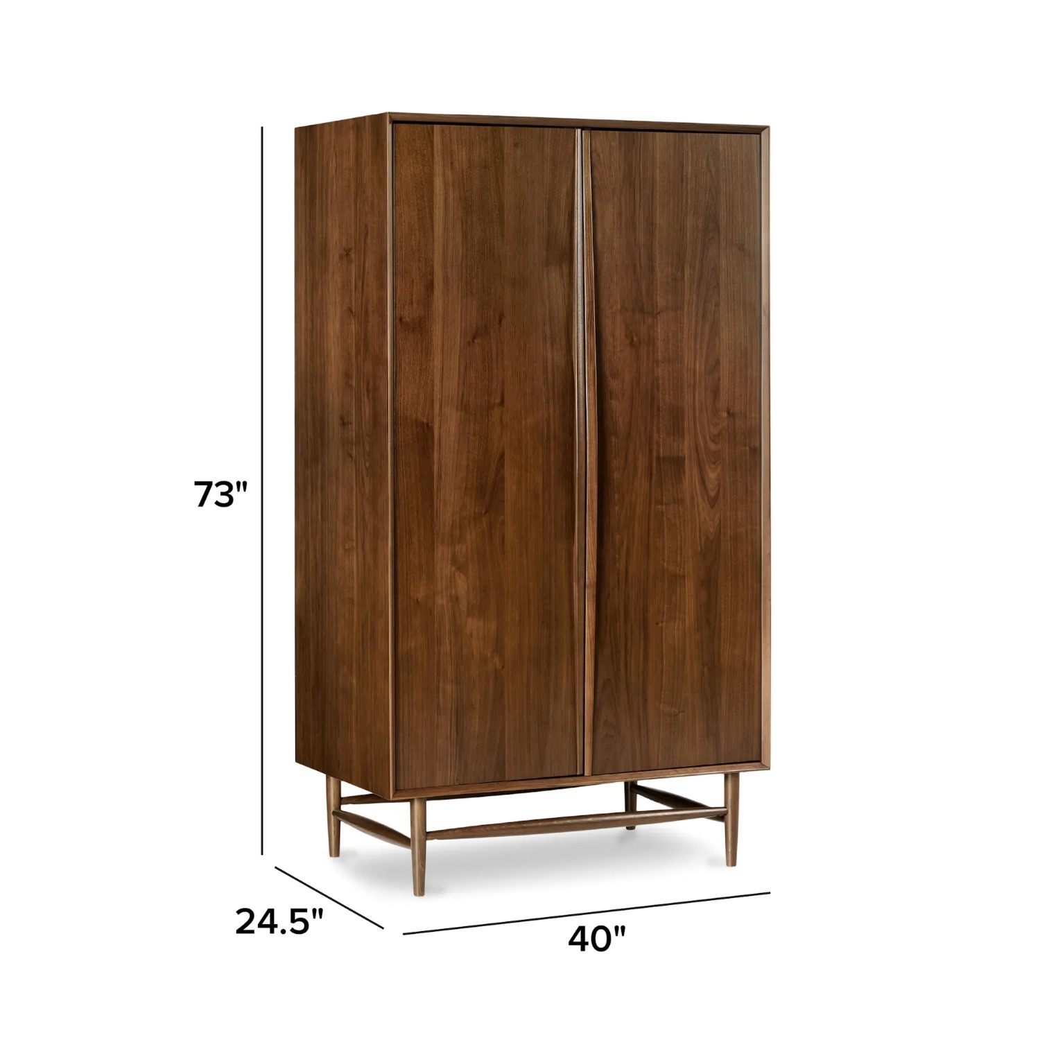 Article Lenia Armoire - Walnut - image-7