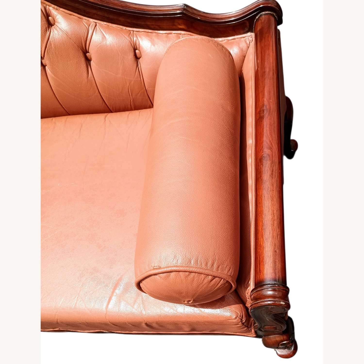 Vintage/Antique Finds Orange 3+ Seater Sofa - image-4