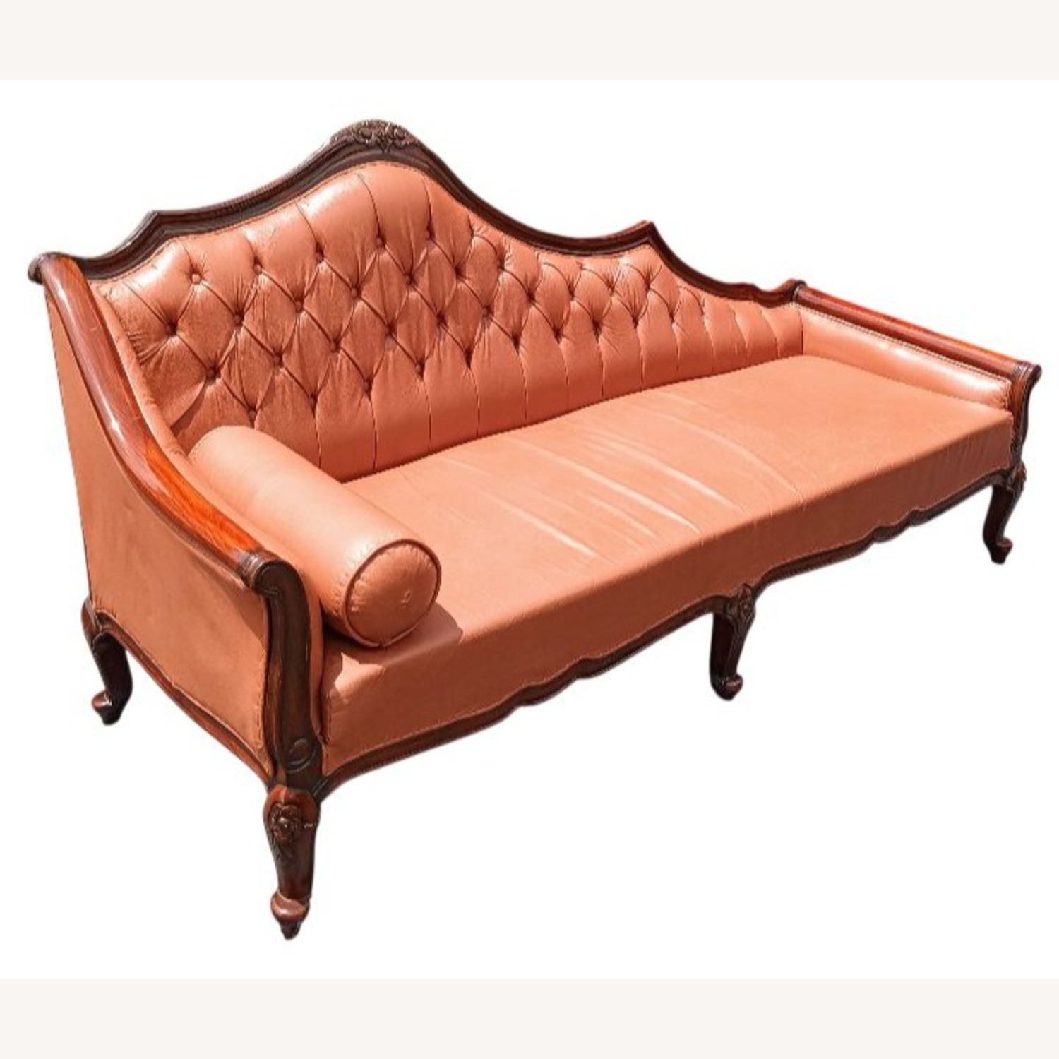 Vintage/Antique Finds Orange 3+ Seater Sofa - image-1