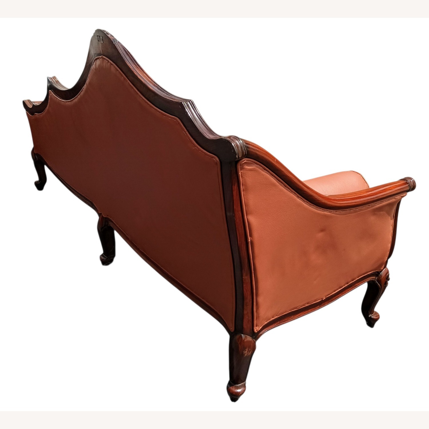 Vintage/Antique Finds Orange 3+ Seater Sofa - image-2