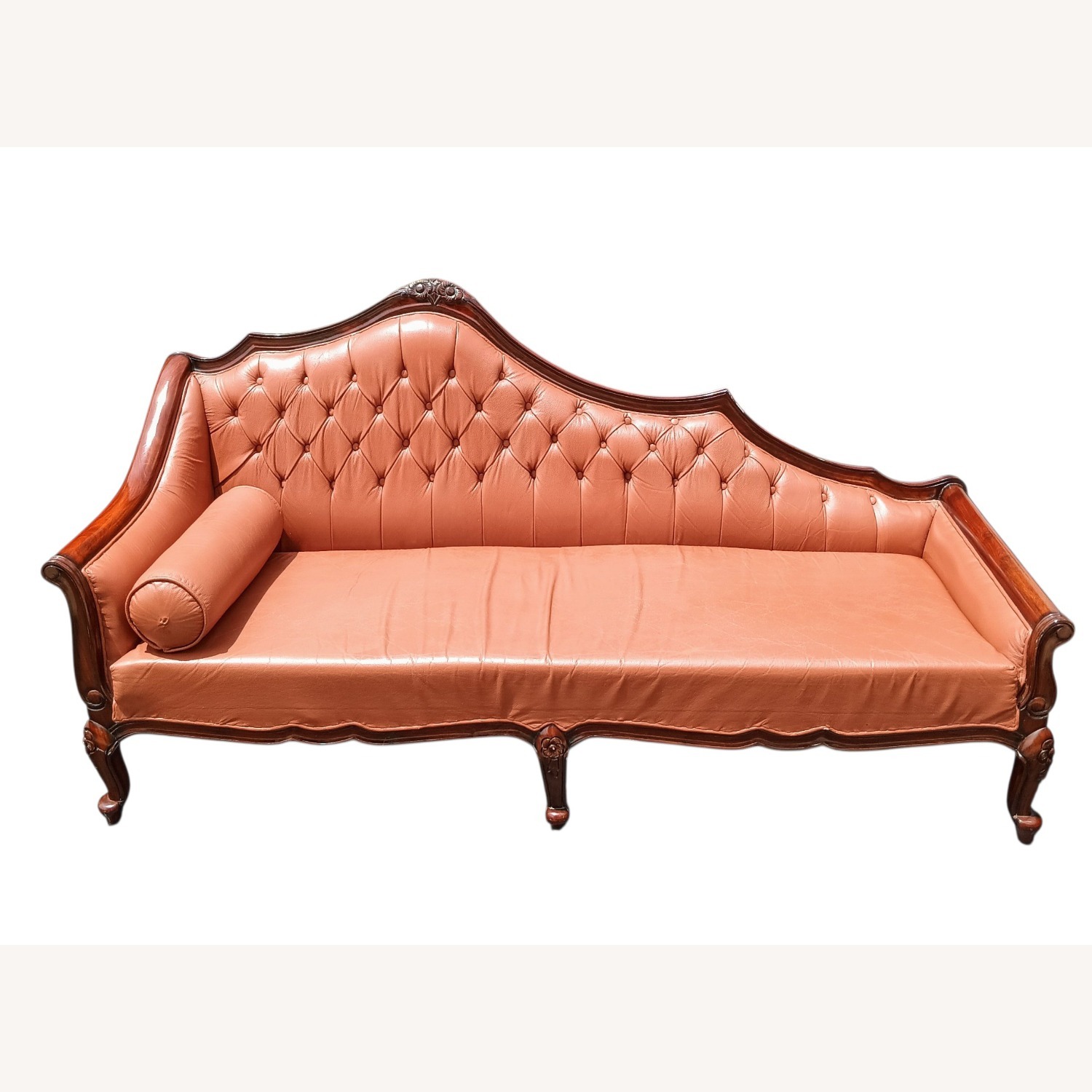 Vintage/Antique Finds Orange 3+ Seater Sofa - image-9
