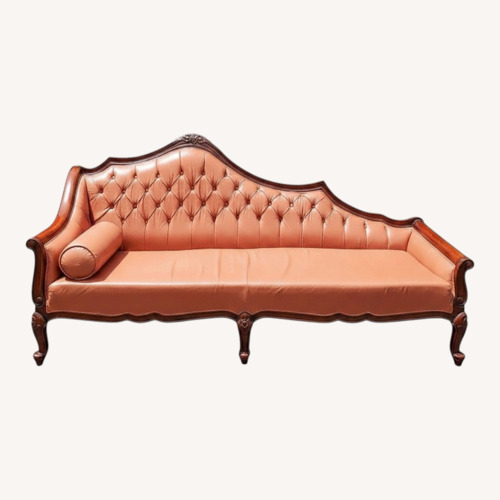 Used Vintage/Antique Finds Orange 3+ Seater Sofa for sale on AptDeco