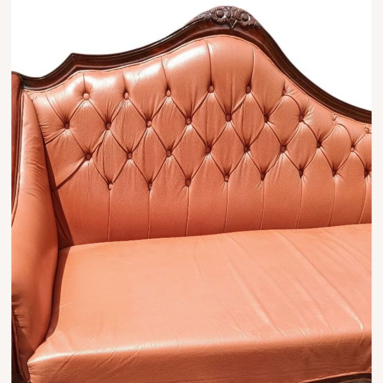 Vintage/Antique Finds Orange 3+ Seater Sofa - image-6