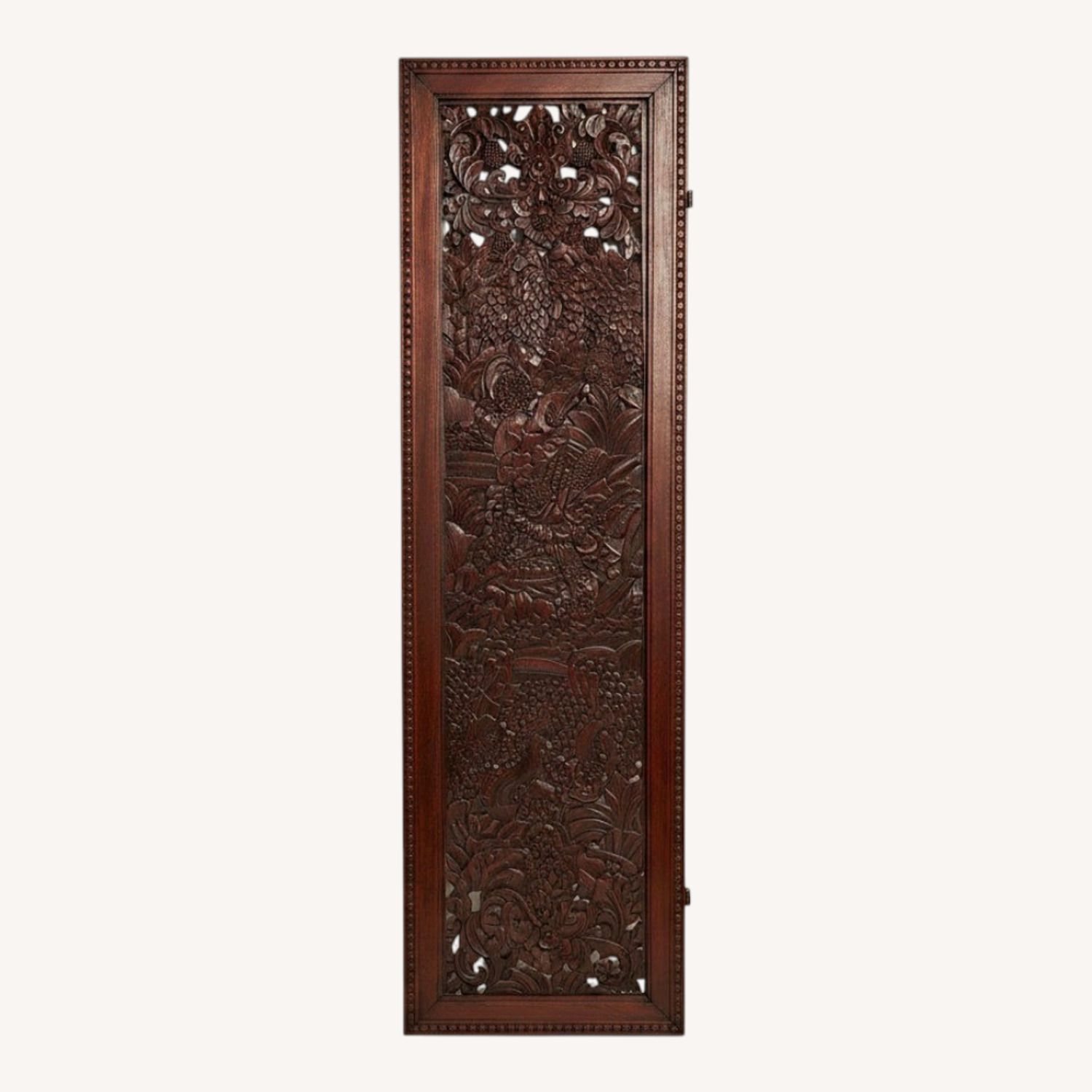 Vintage/Antique Finds Dark Brown Room Divider - image-0