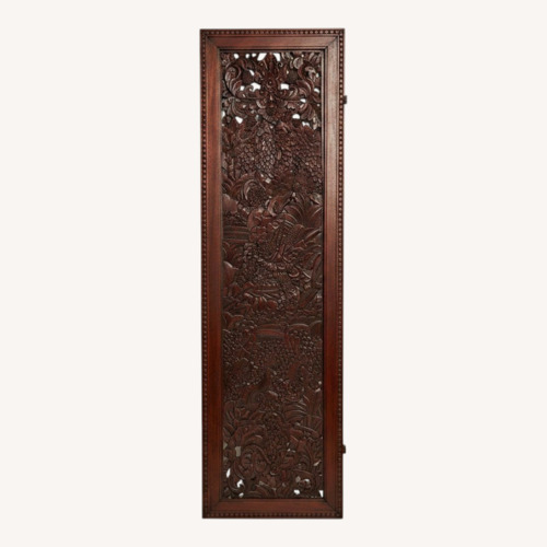 Used Vintage/Antique Finds Dark Brown Room Divider for sale on AptDeco